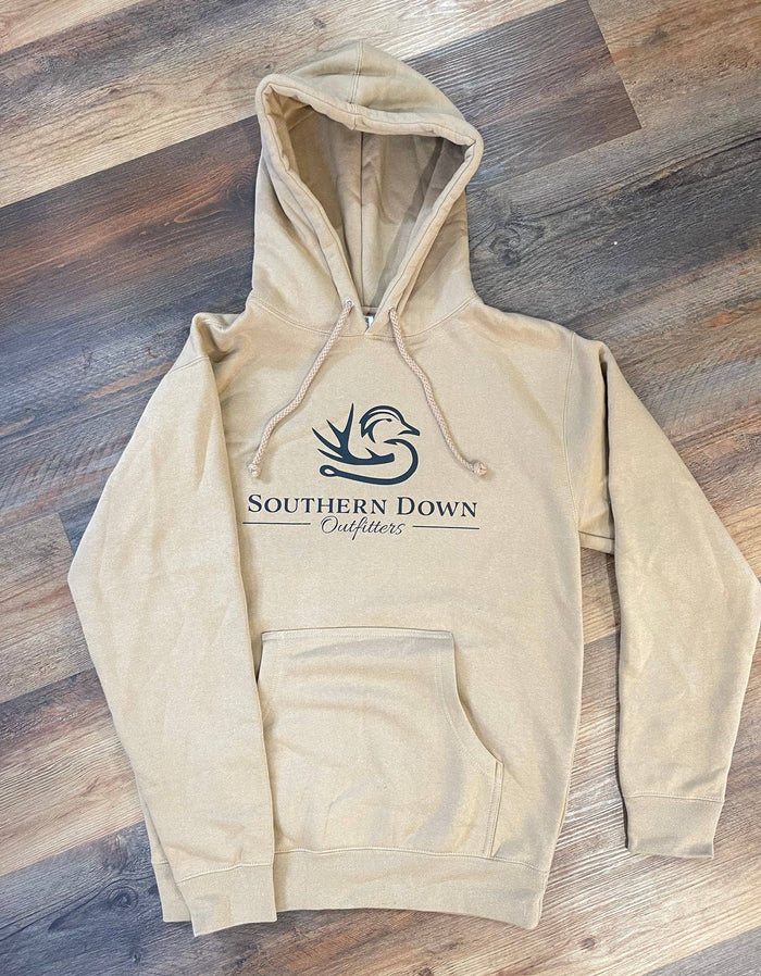 Hoodie - Tan Classic Sdo Logo
